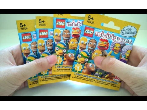 lego 辛普森一家 minifigures s2#1 动手玩